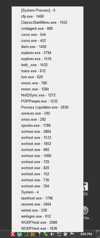 Process Liquidator screenshot