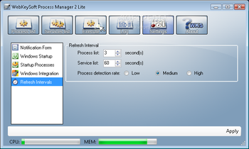 Process Manager Lite screenshot 4