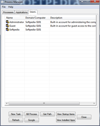 Process Manager screenshot 2