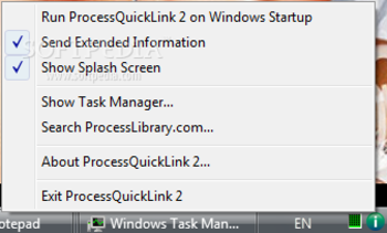 ProcessQuickLink screenshot 2