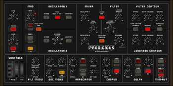 Prodigious Synthesizer screenshot