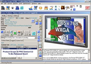 Product Scope 32 screenshot