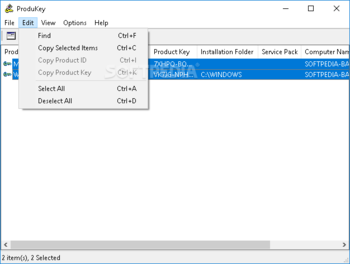 ProduKey screenshot 3