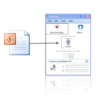 ProfCast for Windows screenshot