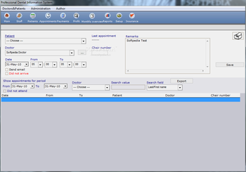 Professional Dental Information System screenshot 4