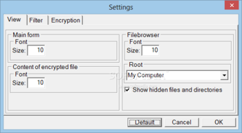 Professional Portable Encryptor screenshot 3