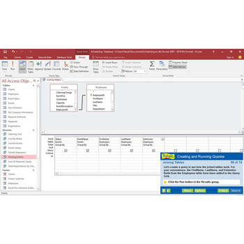 Professor Teaches Access 2016 screenshot 5