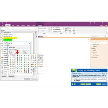 Professor Teaches OneNote 2016 screenshot 2