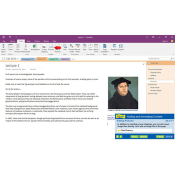 Professor Teaches OneNote 2016 screenshot 5