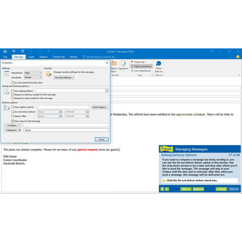Professor Teaches Outlook 2016 screenshot 2