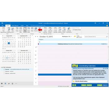 Professor Teaches Outlook 2016 screenshot 4