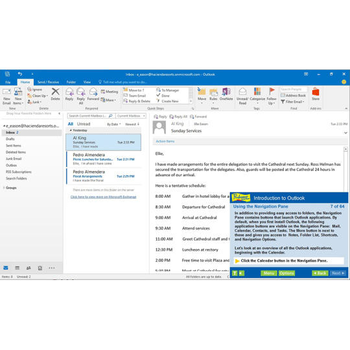 Professor Teaches Outlook 2016 screenshot 6