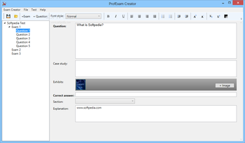ProfExam Creator screenshot 2