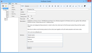 ProfExam Creator screenshot 4