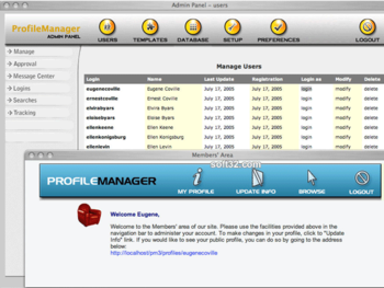 Profile Manager Basic screenshot 2