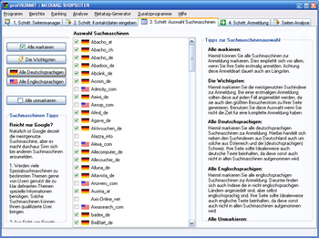 profiSUBMIT screenshot 2