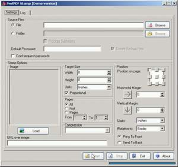 ProfPDF Stamp screenshot
