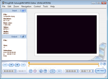 ProgDVB SolveigMM MPEG Editor screenshot