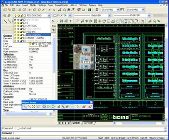 progeCAD Professional 2009 DWG CAD screenshot 2