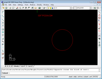 ProgeCAD Viewer DWG screenshot