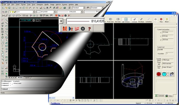 progeCAM CNC Add-on for progeCAD screenshot