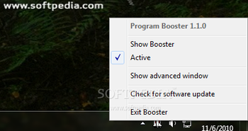 Program Booster screenshot