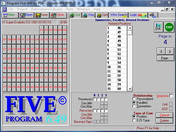 Program Five-649 screenshot 6