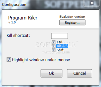 Program Killer screenshot 2