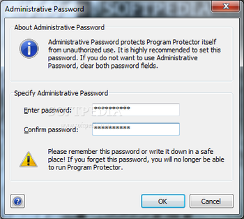 Program Protector screenshot 5