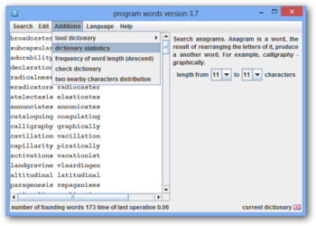 Program Words screenshot 3