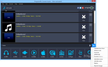 Program4Pc Audio Converter Pro screenshot 4