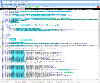 ProgramEdit screenshot