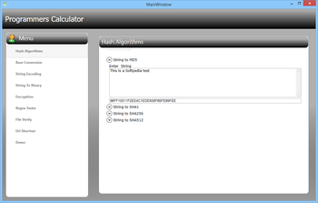 Programmers Calculator screenshot