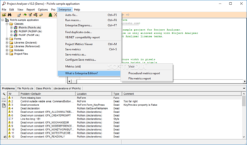 Project Analyzer screenshot 8