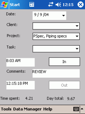 Project Clock CE screenshot 2