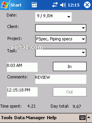 Project Clock CE screenshot 3