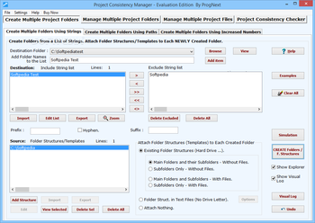 Project Consistency Manager screenshot