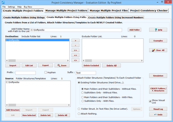 Project Consistency Manager screenshot 2