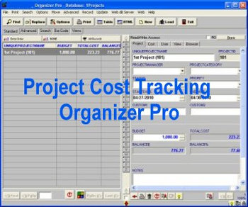 Project Cost Tracking Organizer Pro screenshot 3