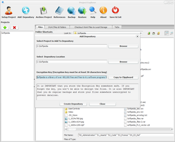 Project Explorer screenshot 2