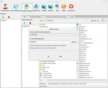 Project Explorer screenshot 3