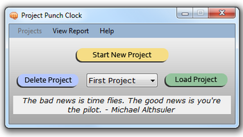 Project Punch Clock screenshot