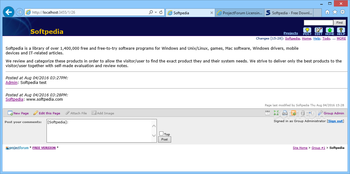 ProjectForum screenshot 2