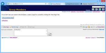 ProjectForum screenshot 6