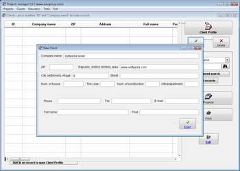 Projects Manager screenshot 2