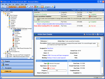 ProjectTrack Express! screenshot 2