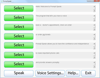 Prompt Speak screenshot 2