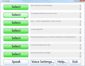 Prompt Speak screenshot 3