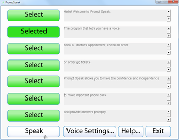 Prompt Speak screenshot 4