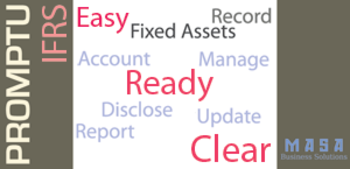 Promptu Fixed Assets IFRS screenshot